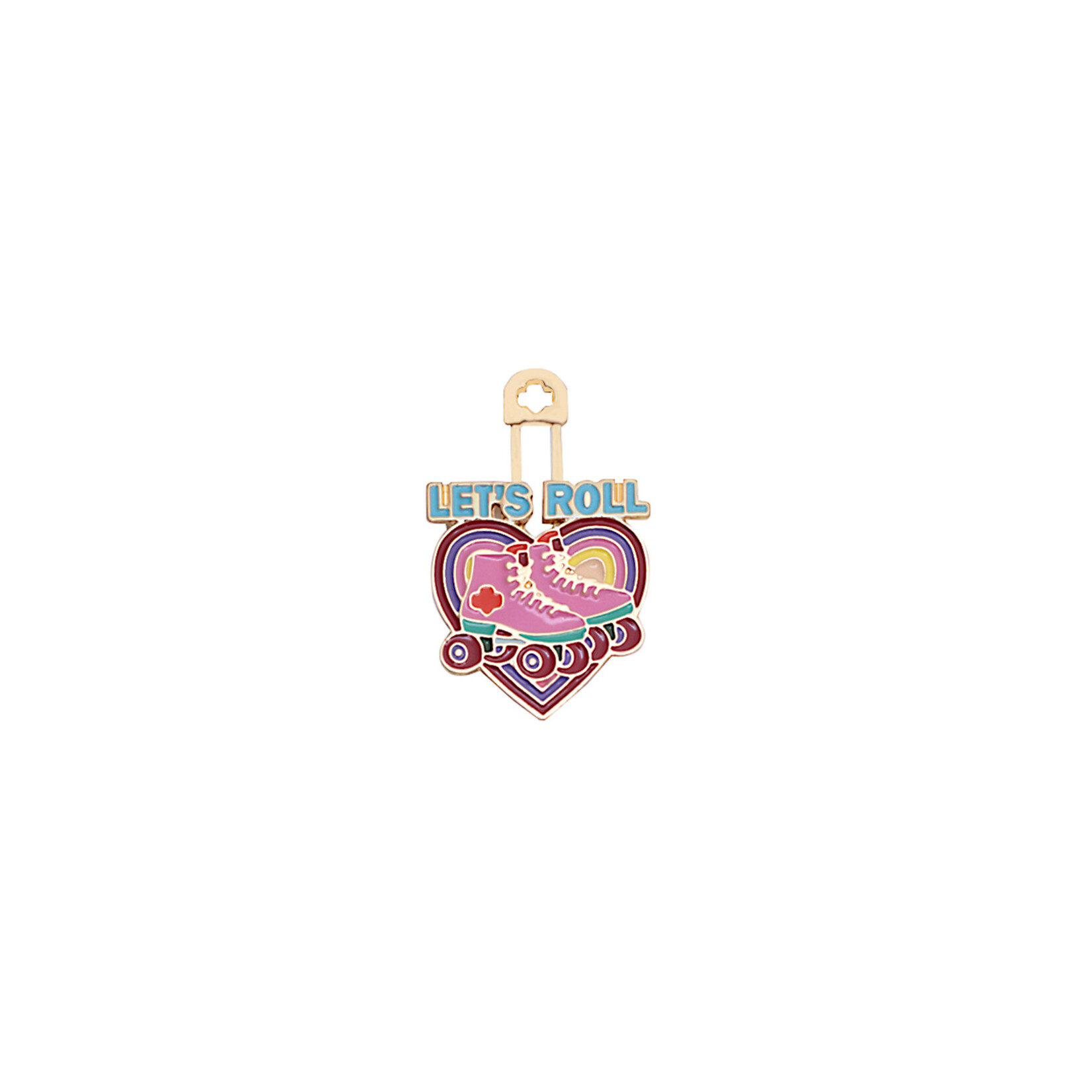 Girl Scout Merchandise Personal Pin Lets Roll