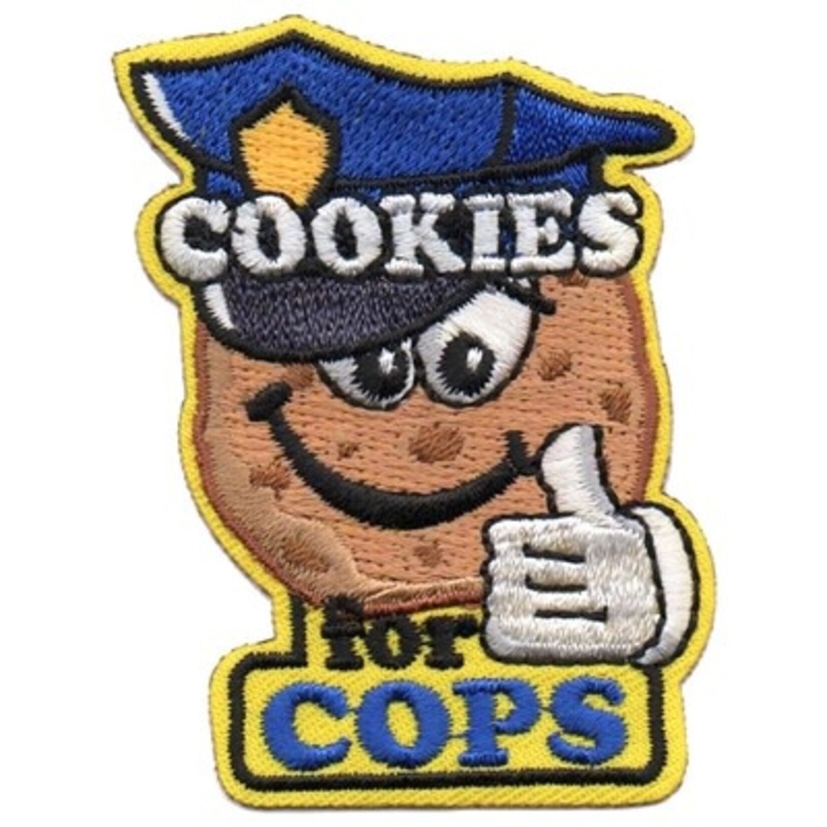advantage Screen Printing and Emblem Cookies for Cops Fun Patch