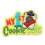 advantage Screen Printing and Emblem My First Cookie Sale Fun Patch