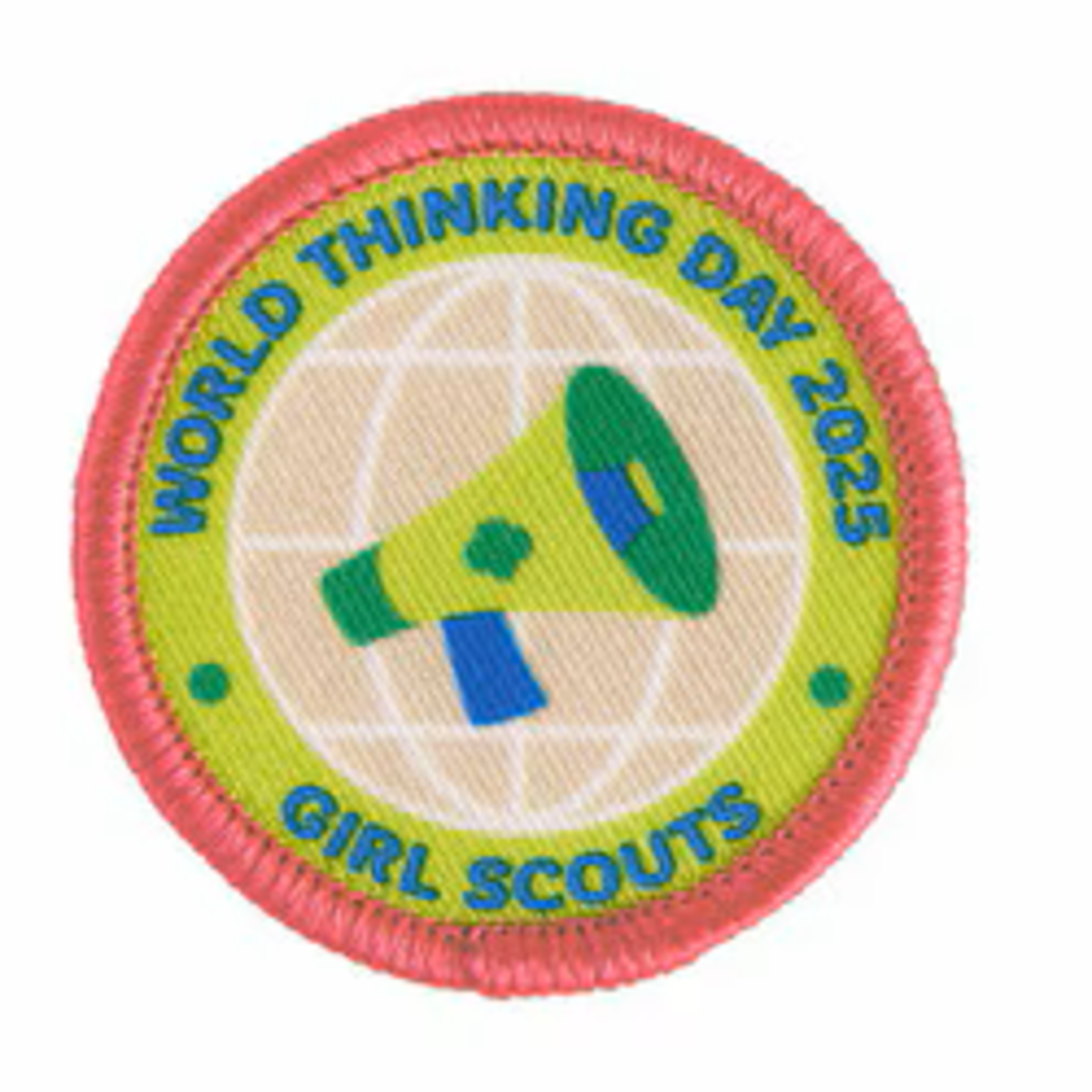 Girl Scout Merchandise 2025 World Thinking Day Badge