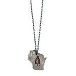 Anju Pewter Wisconsin Necklace