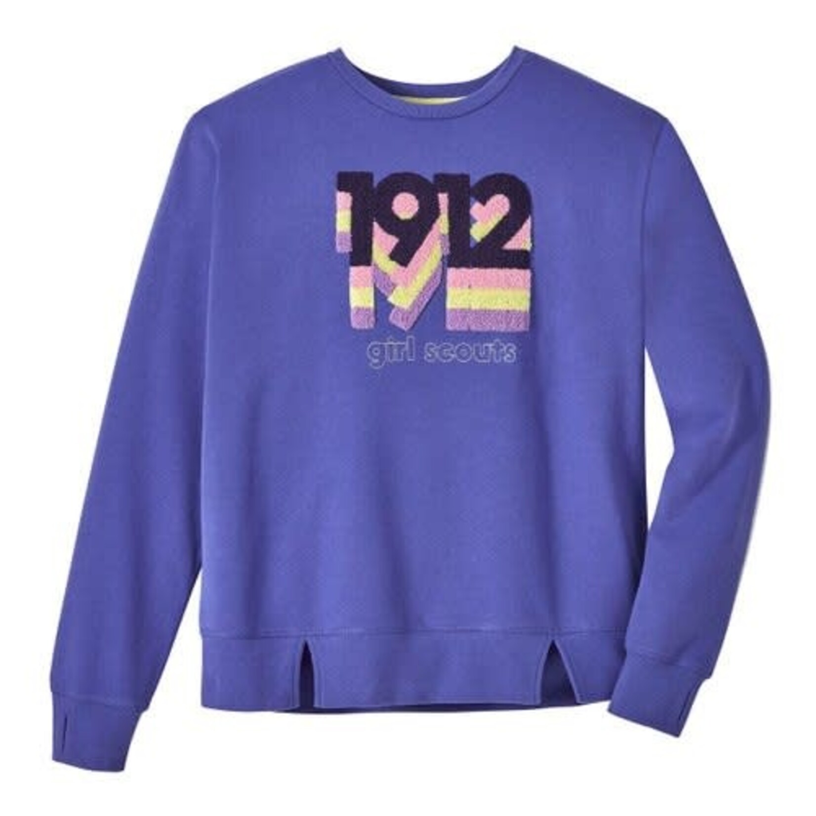 Girl Scout Merchandise 1912 Chenille Sweatshirt Adult