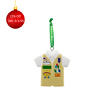 Girl Scout Merchandise C/S/A Vest Tan Ornament