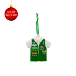Girl Scout Merchandise Junior Vest Green Ornament