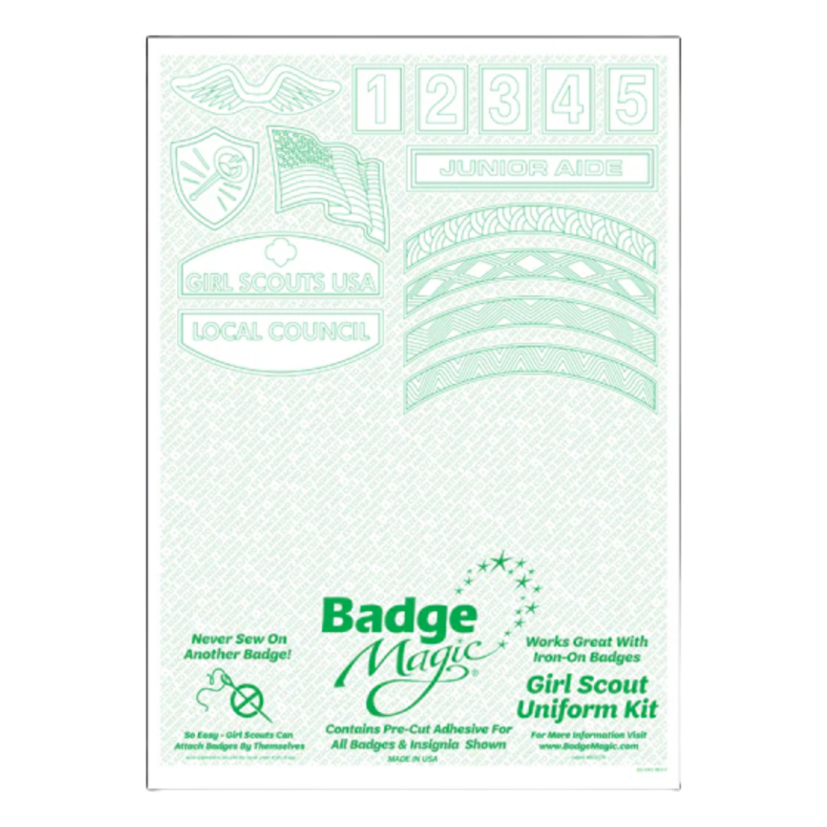 Badge Magic Badge Magic J/C/S/A Uniform Kit