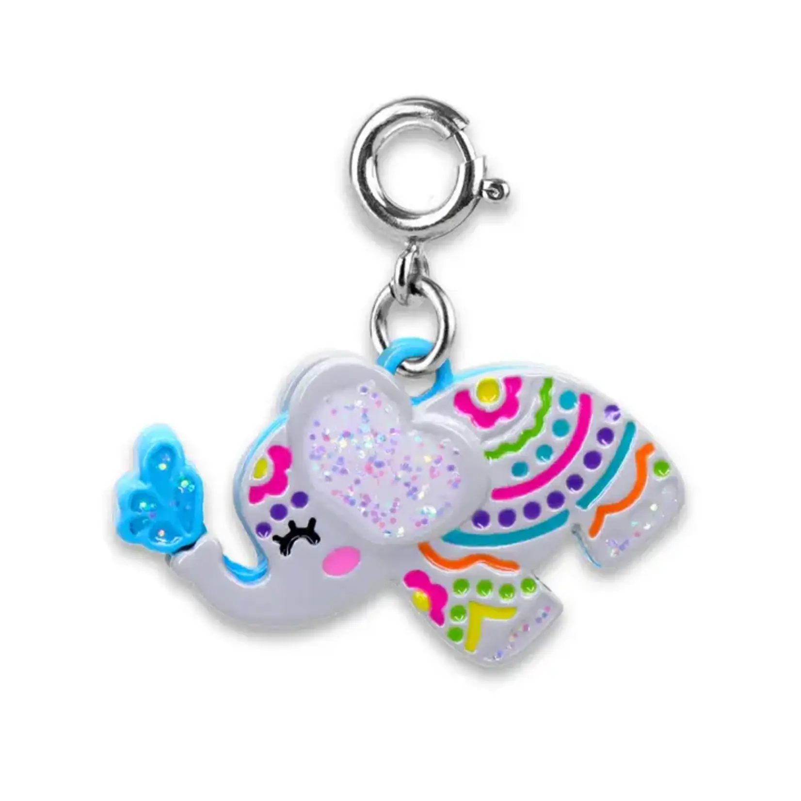 Charm It Charm It! Glitter Elephant Charm