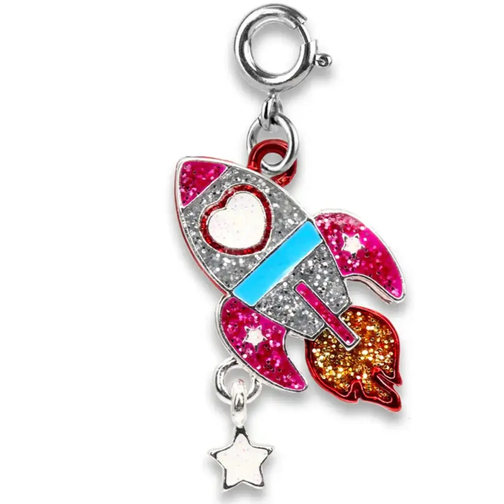 Charm It Charm It! Glitter Rocket Charm