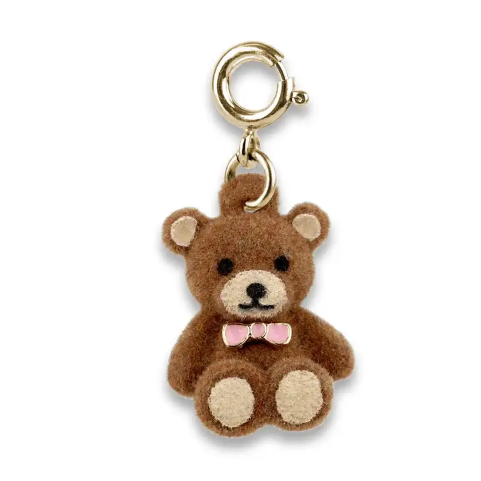 Charm It Charm It! Gold Fuzzy Bear Charm