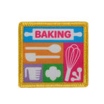 Girl Scout Merchandise Baking Utensils Sew-On Patch