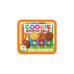 Girl Scout Merchandise Cookie Booth Sale And Friends Sew-On Patch