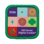 Girl Scout Merchandise 2026 Girl Scout Digital Cookie Sew-On Patch