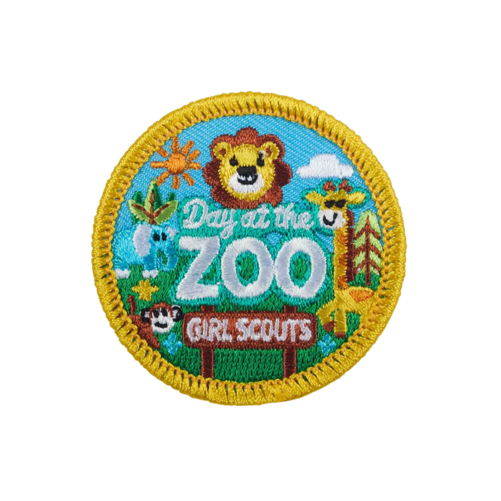 Girl Scout Merchandise Day at the Zoo  Fun Patch