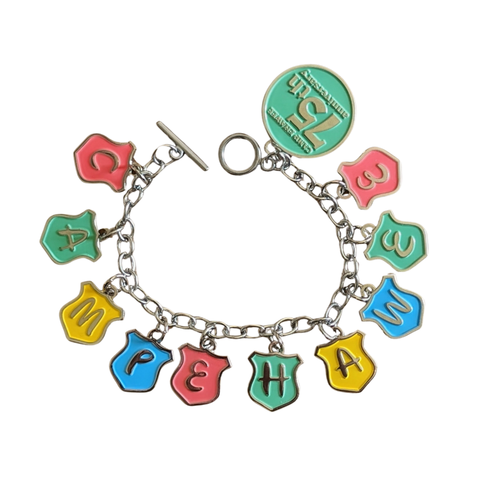 Hallmark Emblem Camp Ehawee 75th Anniversary Charm Bracelet