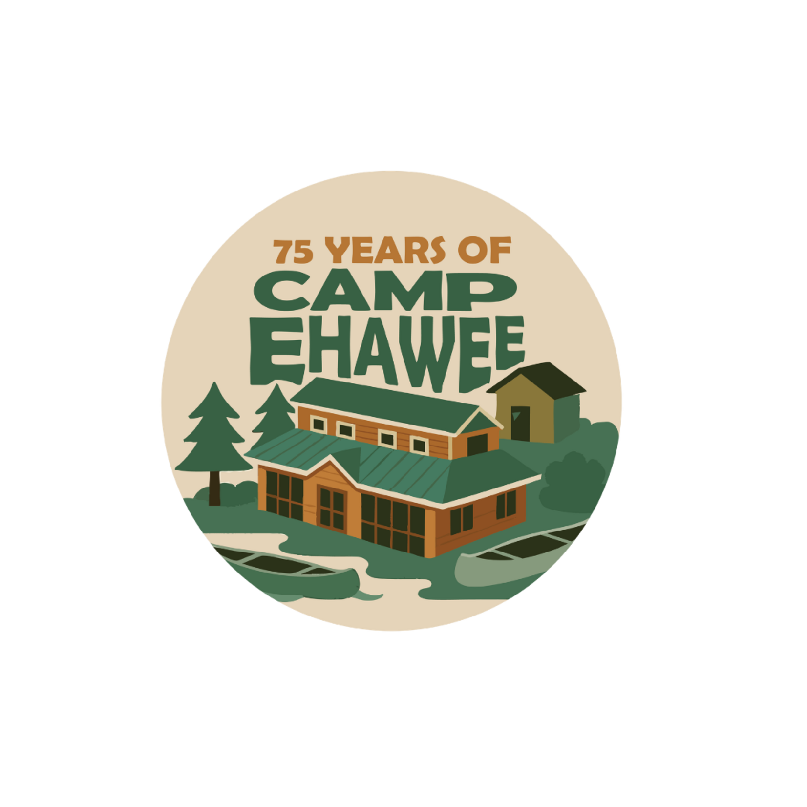 Camp Ehawee 75th Hope Lodge Sticker
