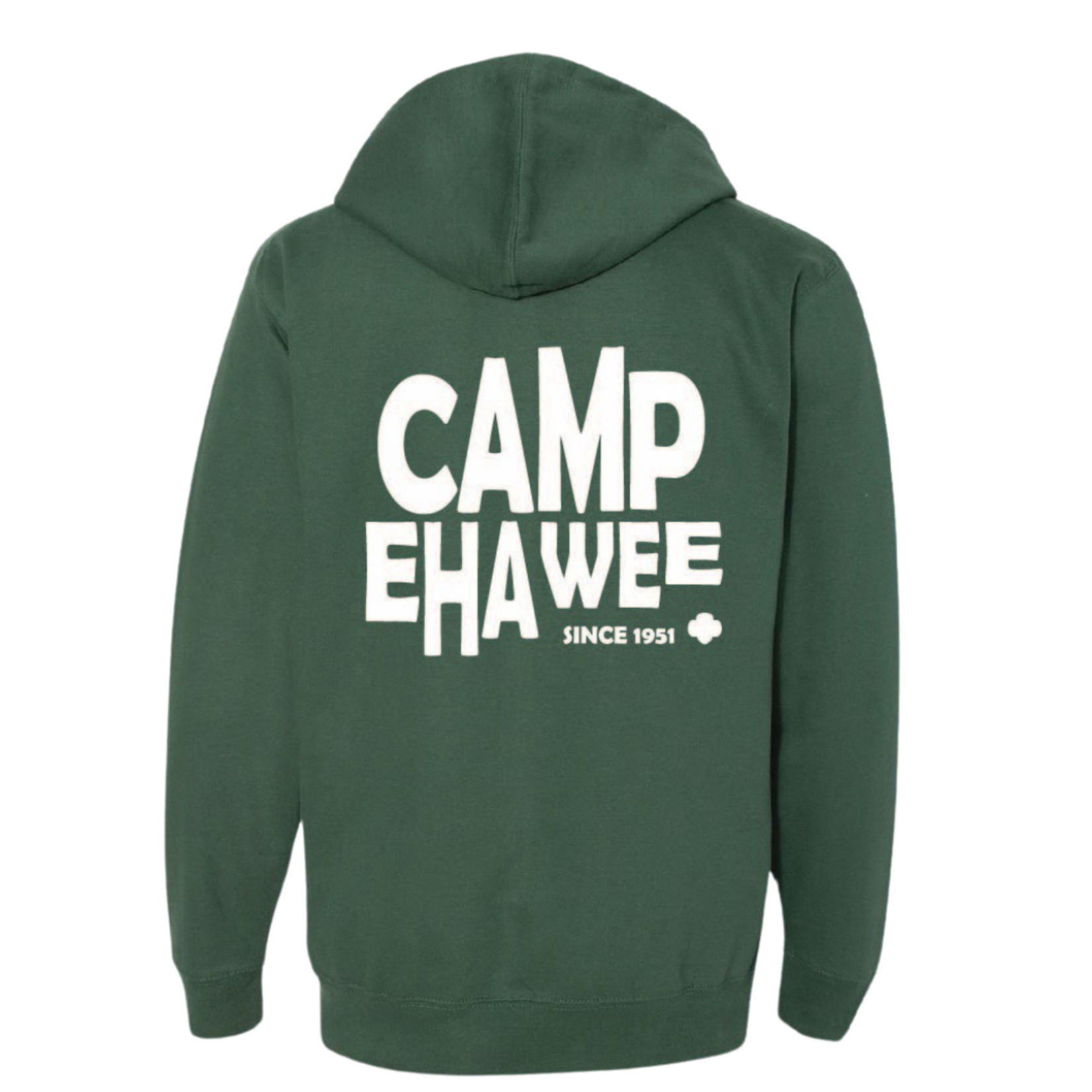 Badgerland Camps Camp Ehawee Zip Hoodie Adult