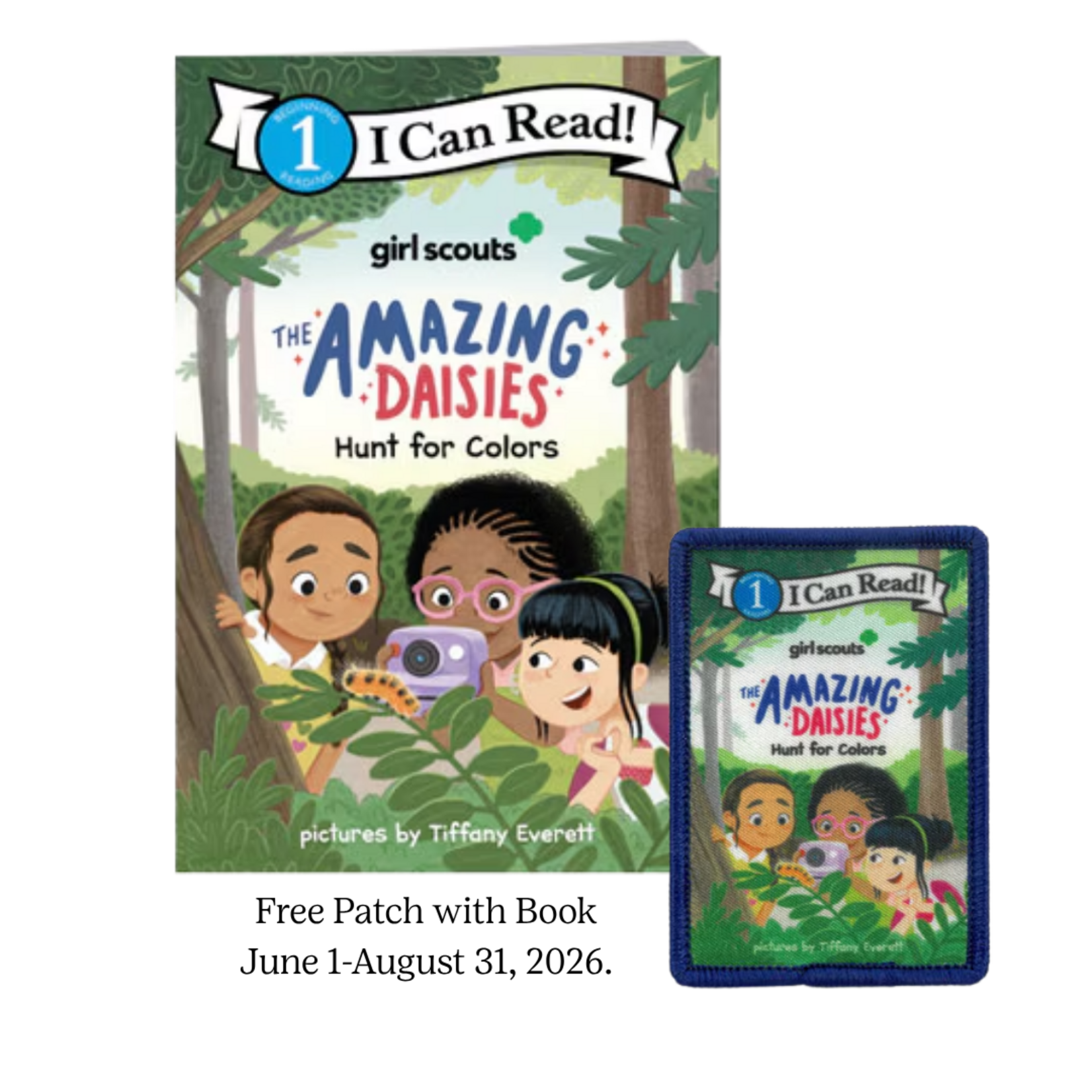 Girl Scout Merchandise The Amazing Daisies Hunt for Colors Book