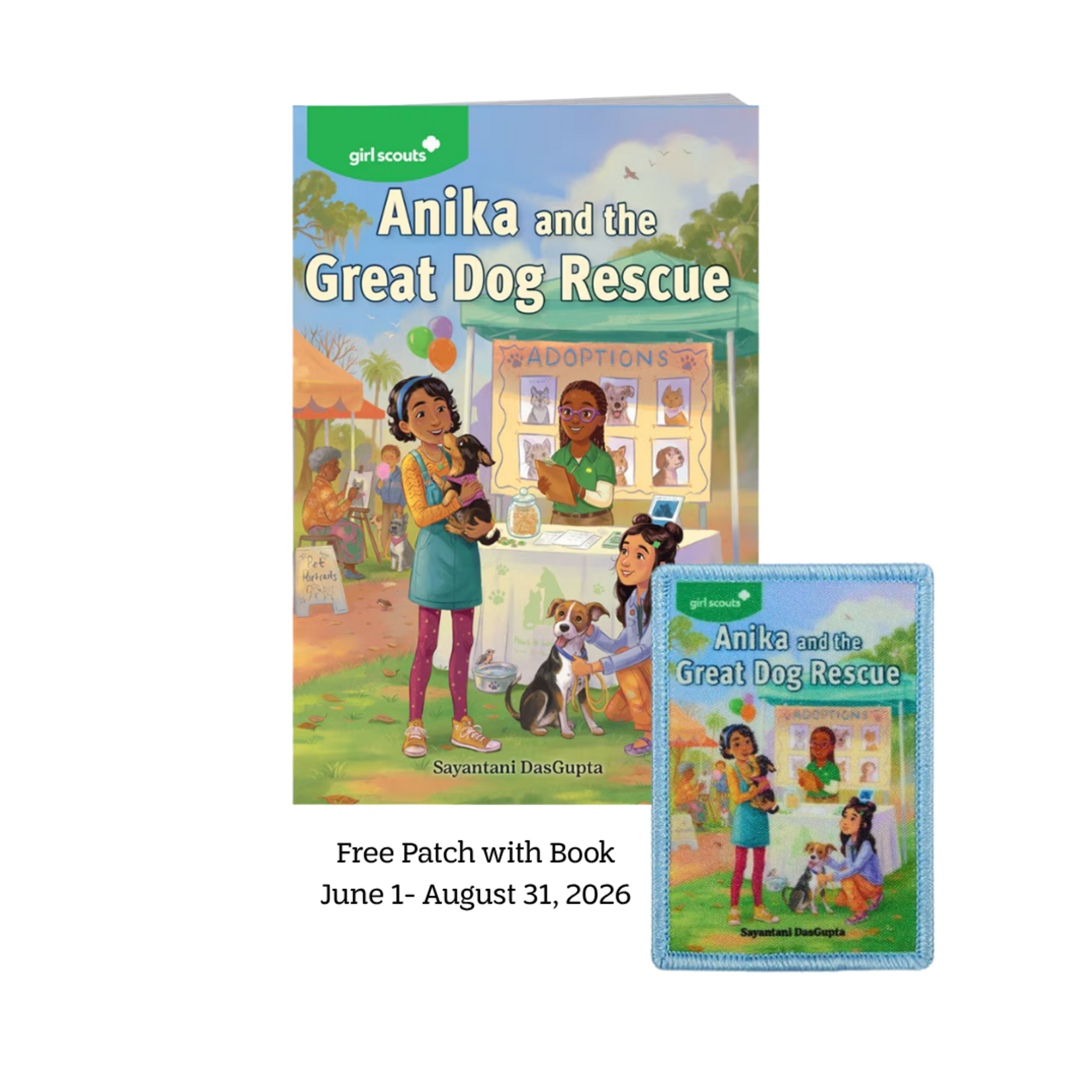 Girl Scout Merchandise Anika and the Great Dog Rescue Book