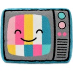 iScream Retro Tele Chenille Pillow