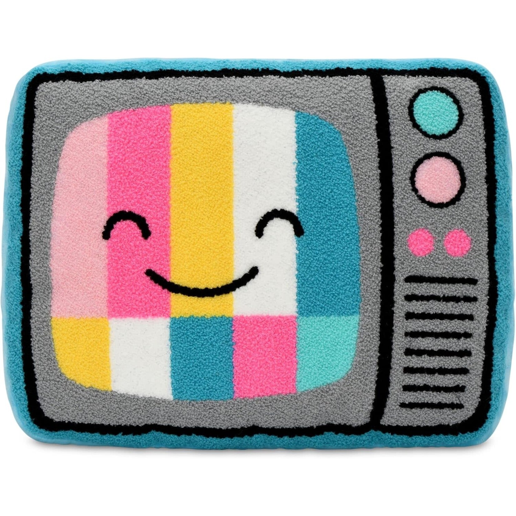 iScream Retro Tele Chenille Pillow
