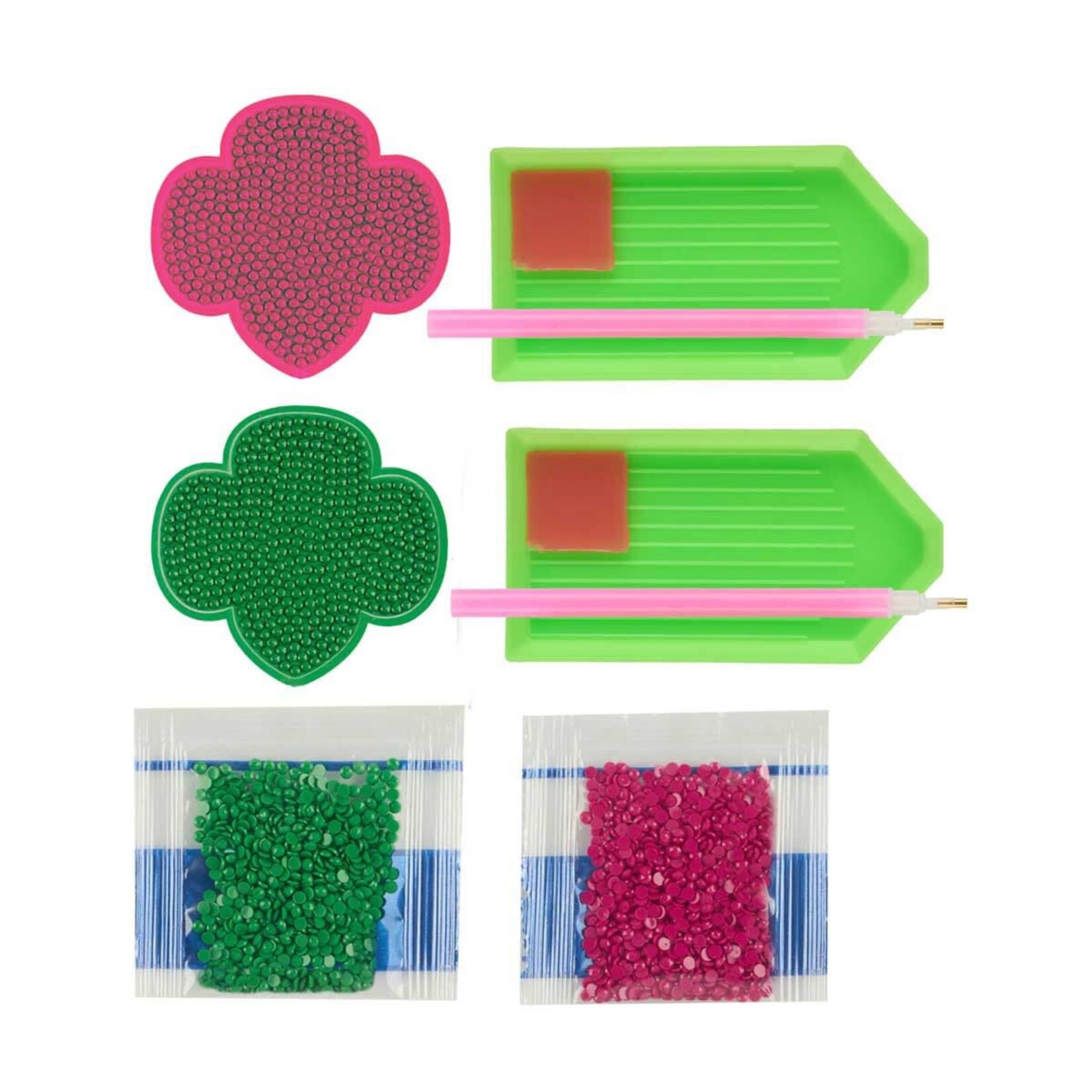 Girl Scout Merchandise TREFOIL FUN FINDS DIY JEWEL STICKER