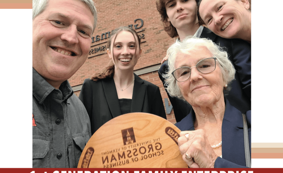 Vermont Legacy and Family Enterprise Award Recipients