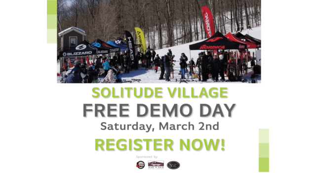 Free Demo Day at Solitude 2024!