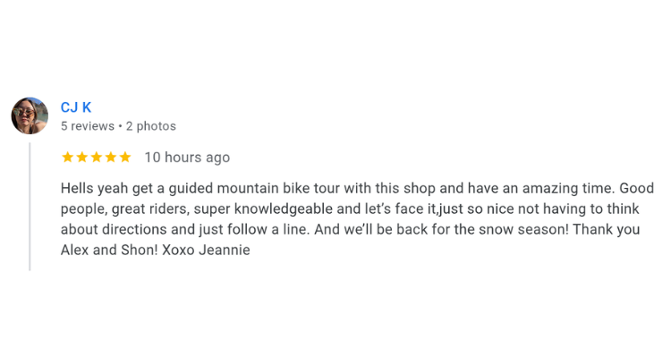 Guided Ride Rates Boot Pro