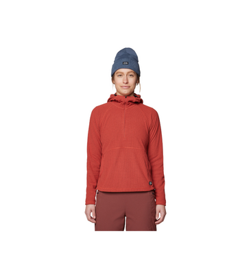 Mountain Hardwear Women's  Summit Grid Half Zip Hoody