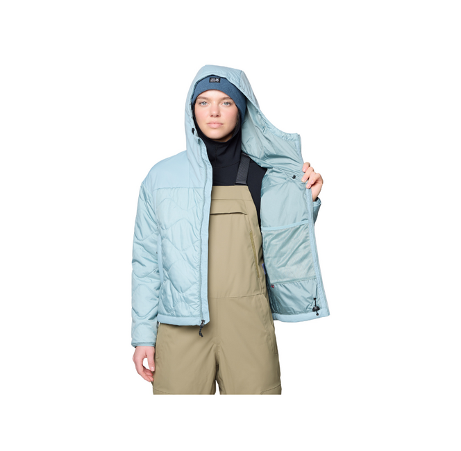 Mountain Hardwear Women's  Après Pro Insulated Hooded Jacket
