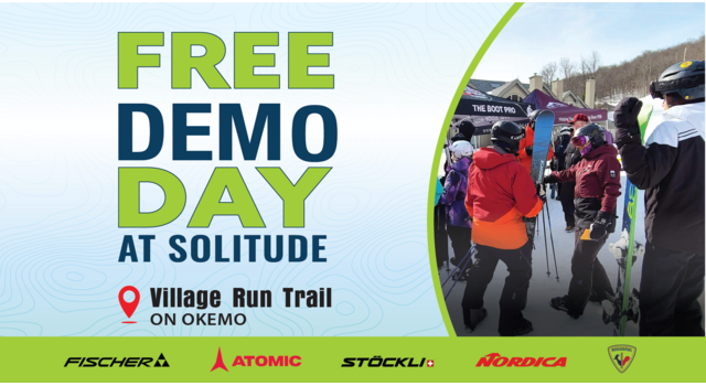 FREE Demo Day at Solitude Village 2026