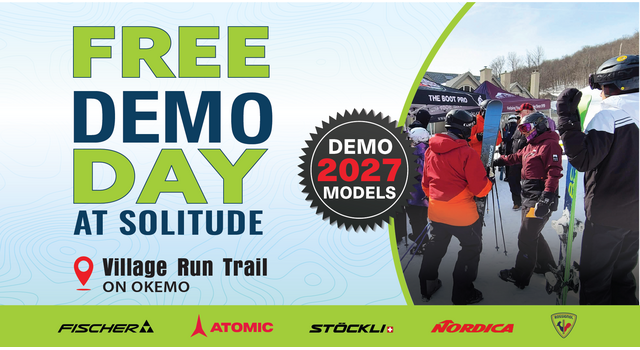 FREE Demo Day at Solitude Village 2026