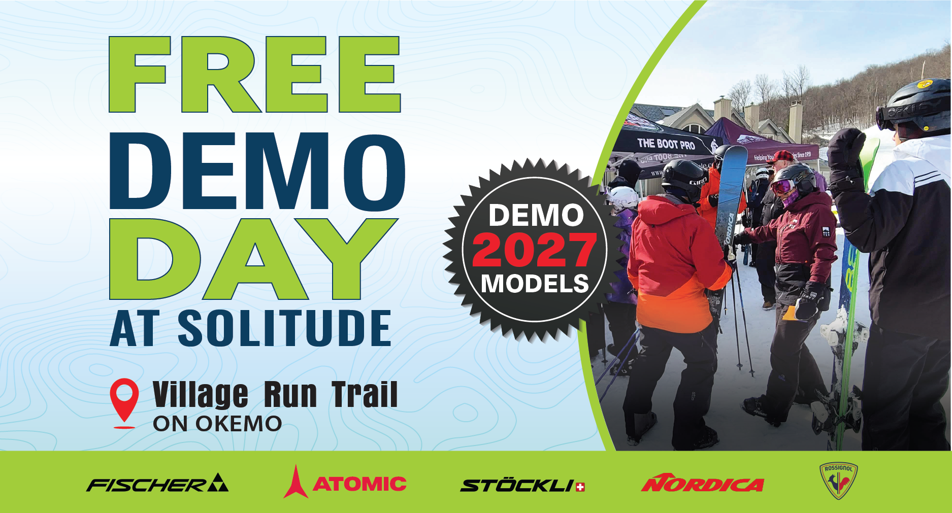 FREE Demo Day at Solitude Village 2026