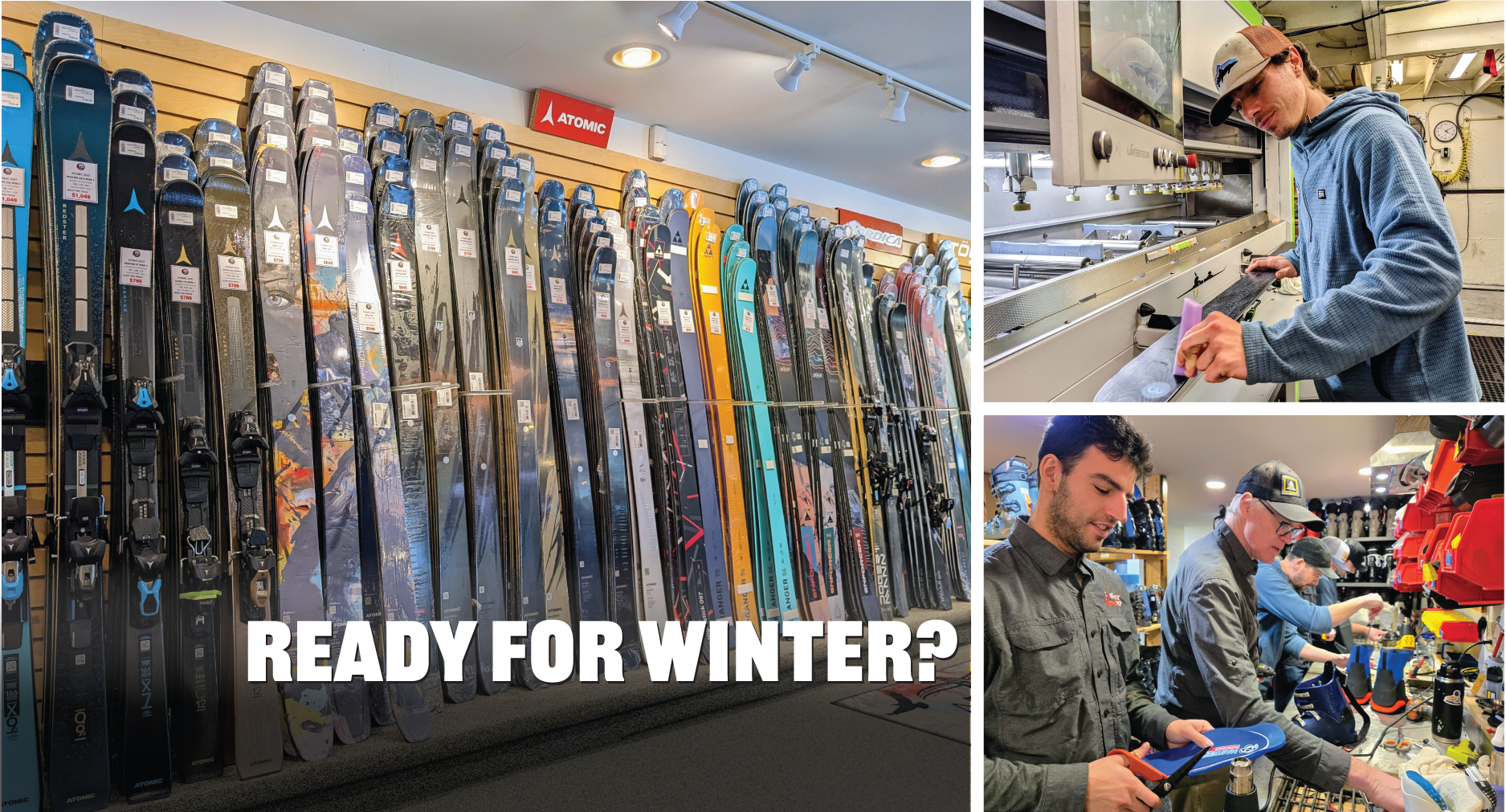 Get Ready for Ski Season: New Gear, Bootfitting & Ski Tuning