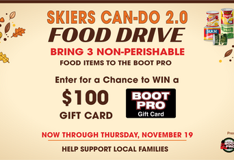 Skiers CAN-DO Food Drive 2026