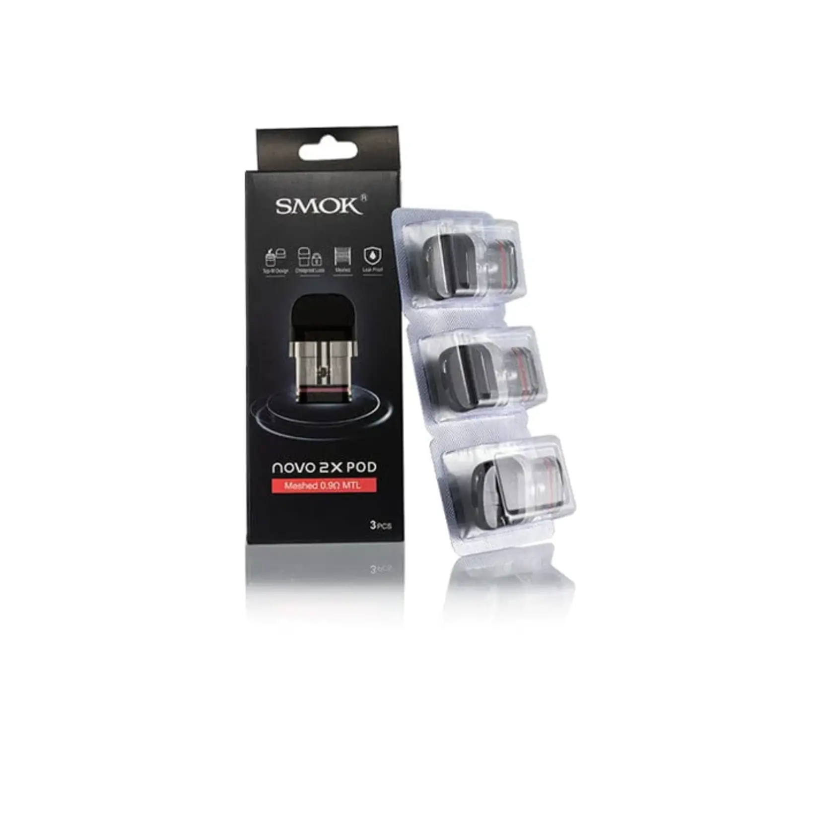 discontinued SMOK Novo 2X Mesh MTL Replacement Pods