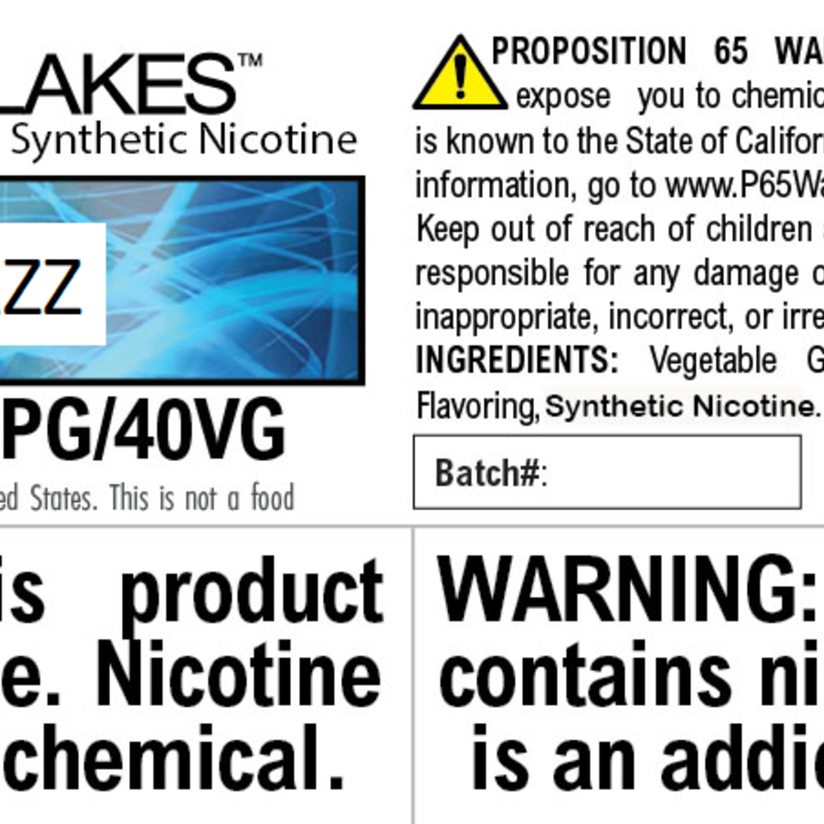 BLUE RAZZ 30 ML-