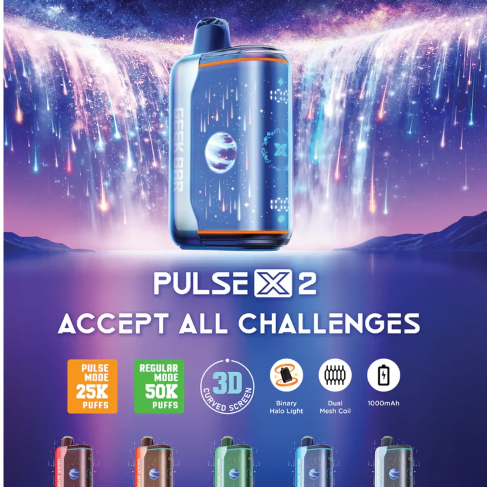 Geek Bar - Pulse X 2 50K Disposable