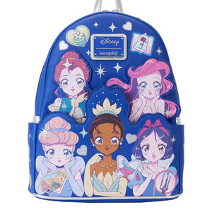 Mini Sac à Dos Loungefly ( Disney ) Les Princesses Manga