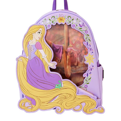 Mini Sac a Dos ( Loungefly ) Raiponce Lenticulaire