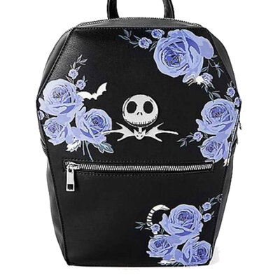 Mini Backpack (The Nightmare before Christmas) Flowered Coffin