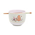Ramen Bowl with Chopsticks ( Disney ) Winnie The Pooh