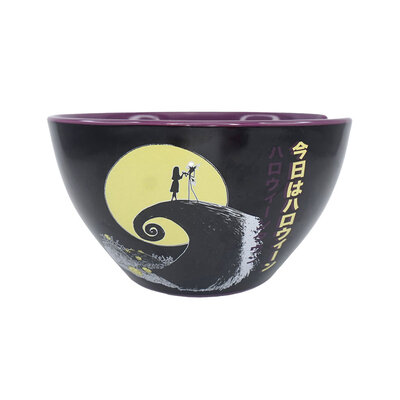 Bowl with Chopsticks  ( The Nightmare Before Christmas ) Jack Skellington