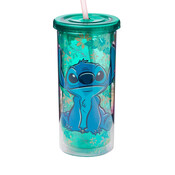 Straw Glass ( Disney ) Stitch Hibiscus