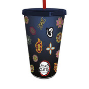 Acrylic Straw Glass ( Demon Slayer ) Icons