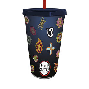 Acrylic Straw Glass ( Demon Slayer ) Icons