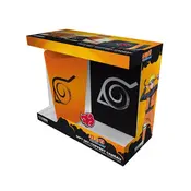 Gift set ( Naruto Shippuden ) Glass / Notebook / Pin
