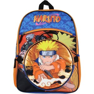 Sac à Dos avec Accessoire ( Naruto ) 5 Morceaux