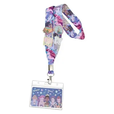 Porte-Clés Cordon avec Épinglettes Loungefly ( Disney ) Les Princesses ''Manga''