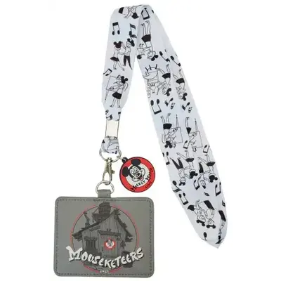 Loungefly Corded Keychain ( Disney ) Club House Mickey Mouse