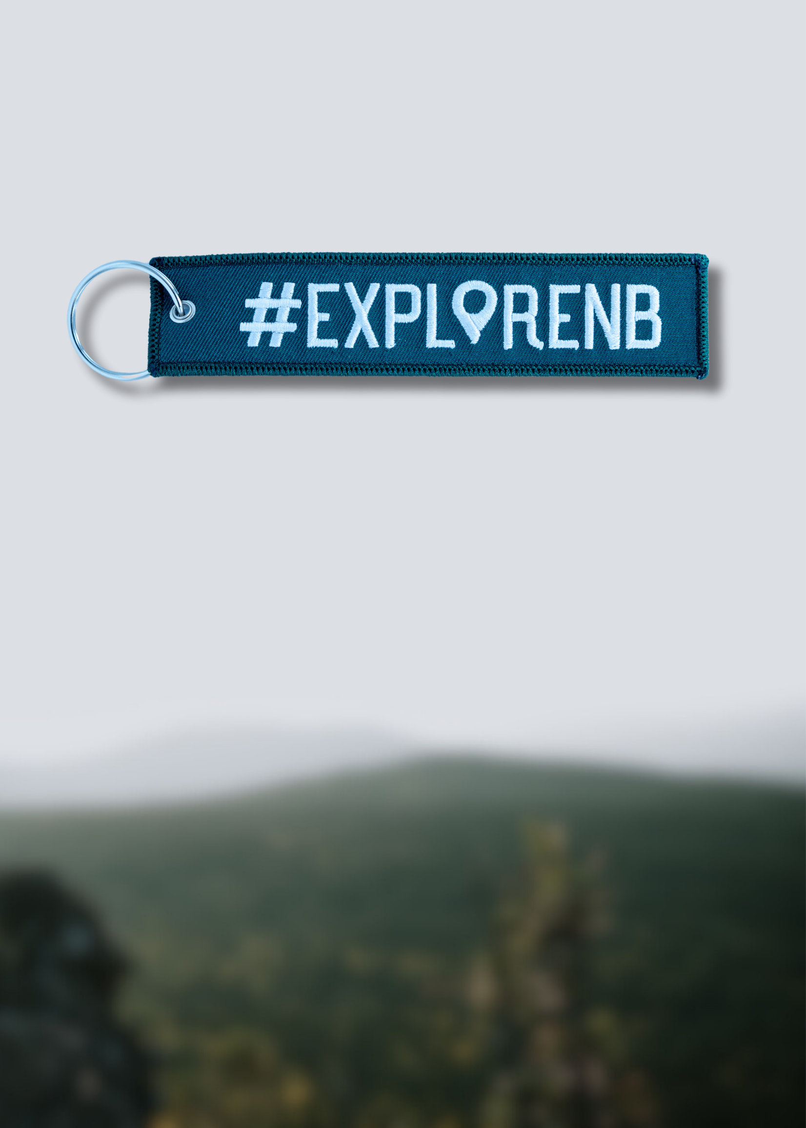 #ExploreNB Key Chain